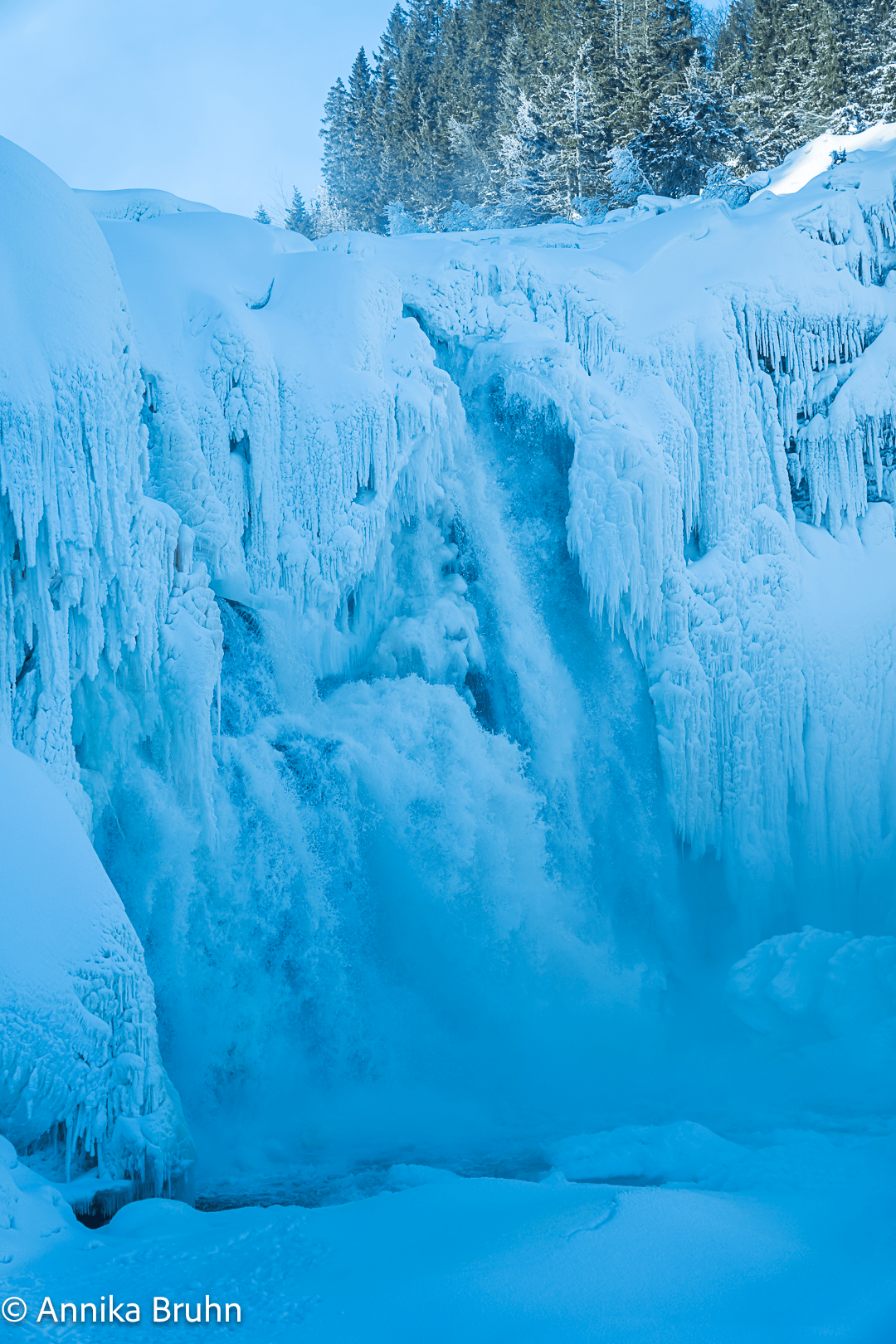 Tännforsen Wasserfall